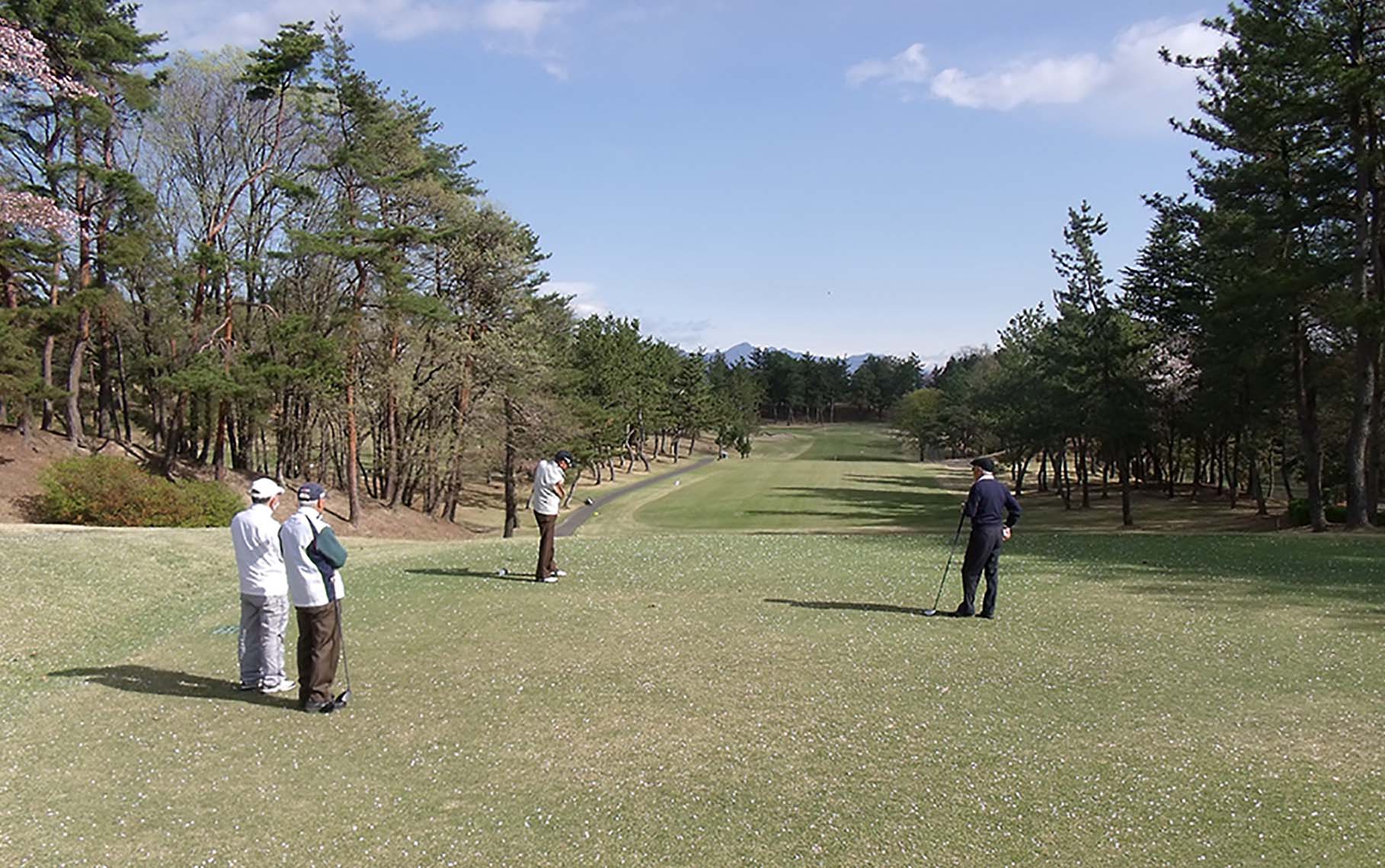 甘楽CCアウトコーススタートホール