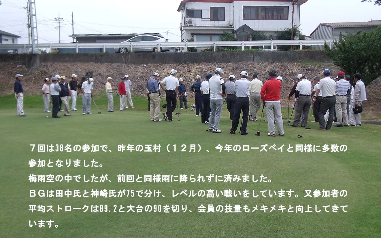 前橋ゴルフ場朝礼